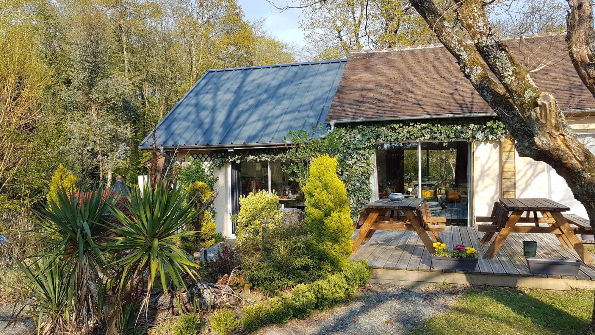 Domaine De Sahil Bed & Breakfast Saint-Romain-sur-Cher ภายนอก รูปภาพ